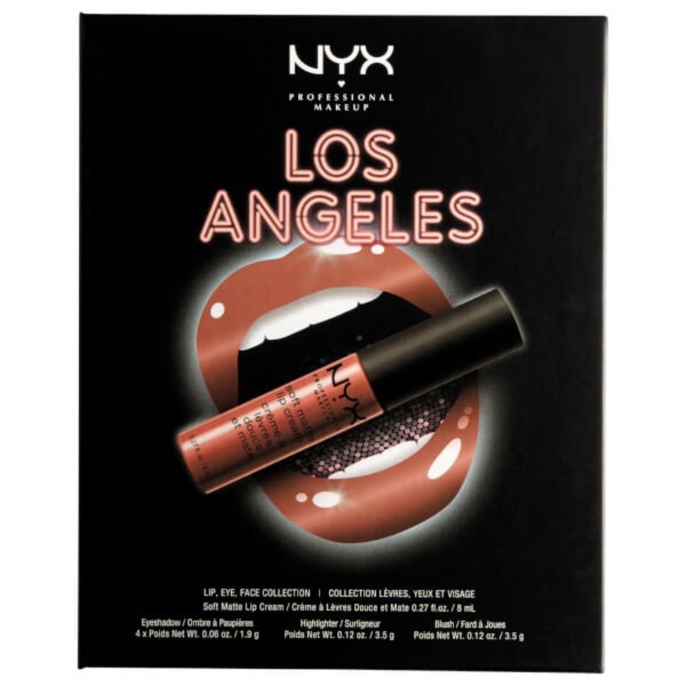 NYX Bundle! Wanderlust LA set + 1 gloss & lipstick